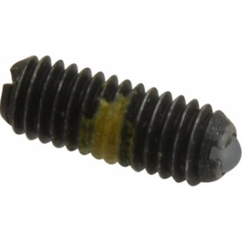 Vlier 10-32, 0.094 Ball Diam, 0.513 Body Length, 0.025 Max Ball Reach, Threaded Ball Plunger Steel Body, Nylon Ball, 1.5 Lb Initial End Force, 3 Lb Final End Force, Locking Element DB52P – 62122494
