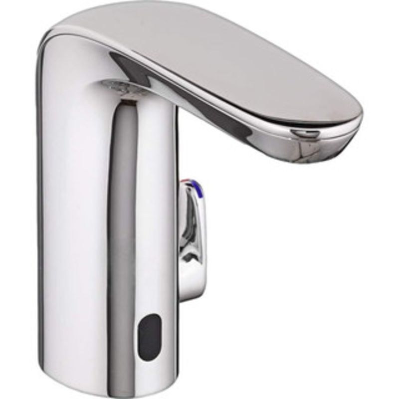 American Standard Electronic & Sensor Faucets, Type: Sensor, Style: Modern, Contemporary, Type of Power: DC, Spout Type: Low Arc, Mounting Centers: Single Hole (Inch), Finish/Coating: Polished Chrome 7755305.002 – 48172472