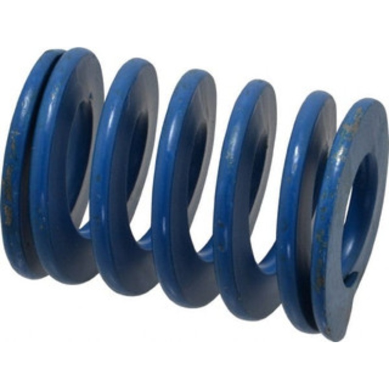 Associated Spring Raymond 1-1/2 Hole Diam, 3/4 Rod Diam, 2 Free Length, Blue Die Spring 530 Lb Max Deflection, 1 Max Deflection, Medium Duty, Chromium Alloy Steel 103-708 – 07661051