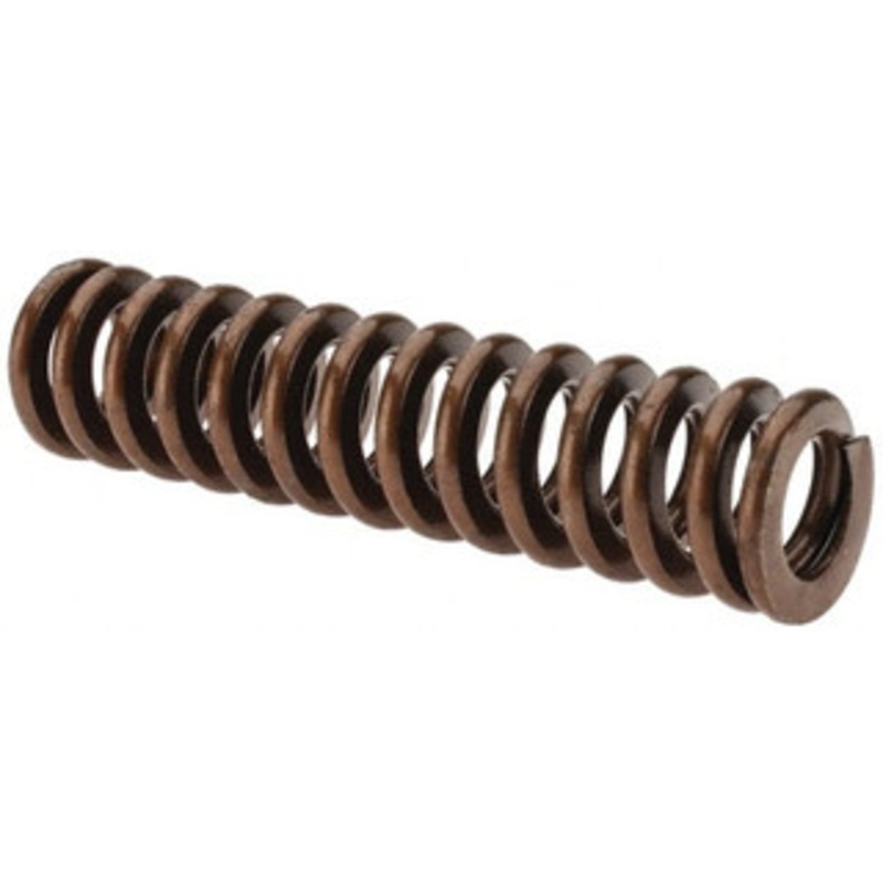 Associated Spring Raymond 5/8 Hole Diam, 11/32 Rod Diam, 2-1/2 Free Length, Gold Die Spring 127.5 Lb Max Deflection, 0.75 Max Deflection, Heavy Duty, Chromium Alloy Steel 105-310 – 07662497