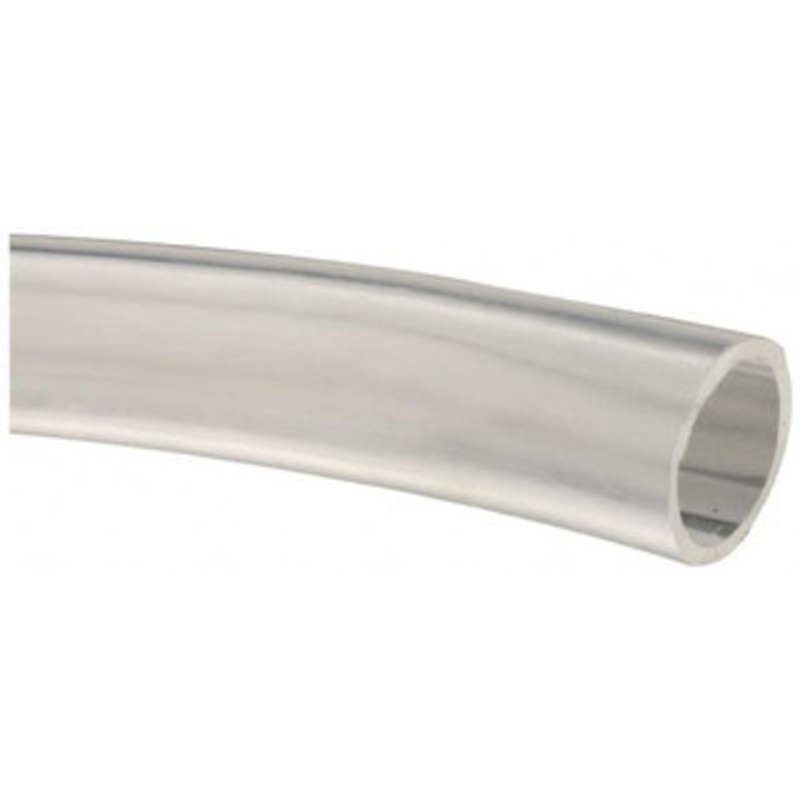 Made in USA 5/8 ID x 3/4 OD, 1/16 Wall Thickness, Cut to Length (100 ft. Standard Length) EVA Tube Translucent, 30 Max psi, 36 Shore D Hardness 40009 – 74204058
