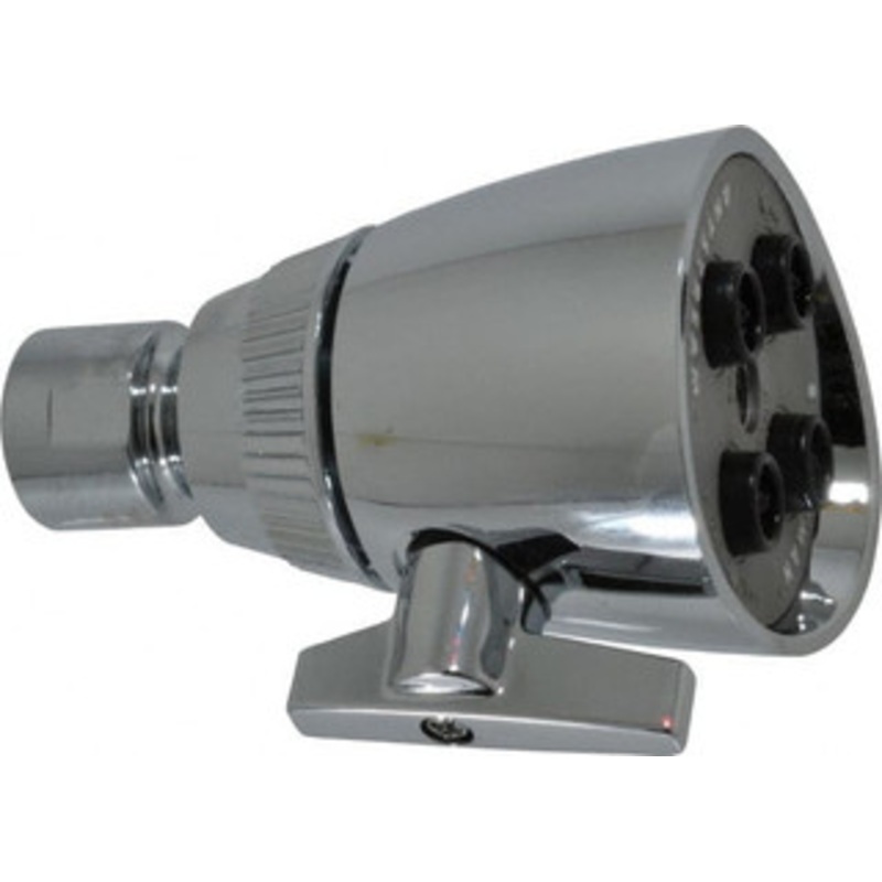 Speakman 2.5 GPM, 2-1/4 Face Diameter, Shower Head with Brass Ball Joint 32 Sprayers, Brass and Lexan S-2253 – 37028263