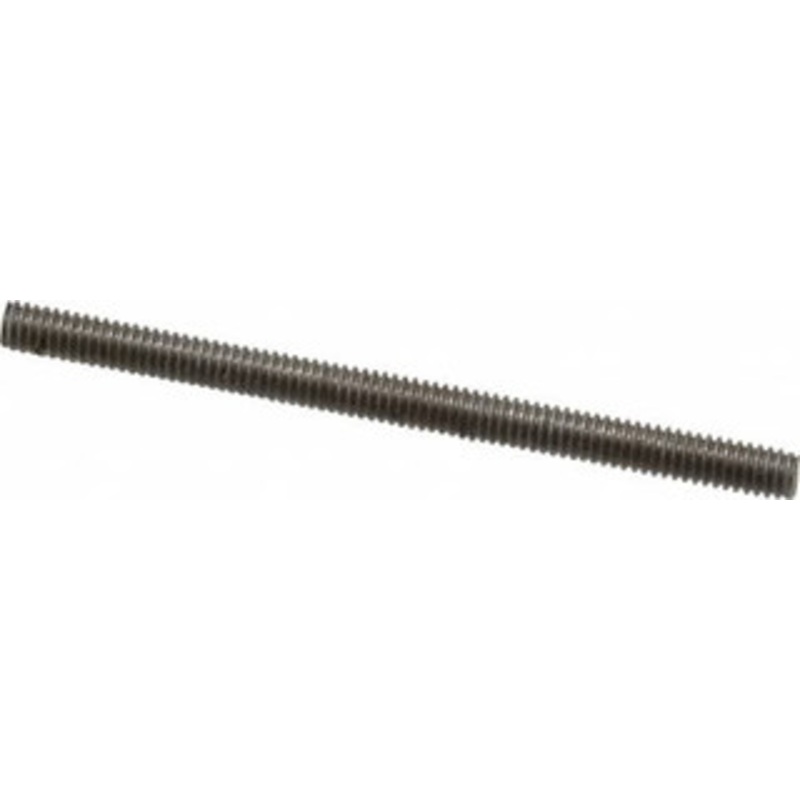 Value Collection #8-32 2-1/2 OAL Fully Threaded Stud Stainless Steel, Plain Finish 407-1036 – 07166879
