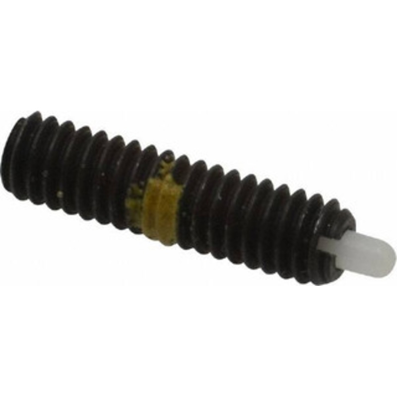 Vlier 8-32, 5/8 Thread Length, 3/32 Plunger Projection, Steel Threaded Spring Plunger 0.068 – 0.07 Max Plunger Diam, 5/8 Plunger Length, 0.7 Lb Init End Force, 2.3 Lb Final End Force NNS51P – 62118302