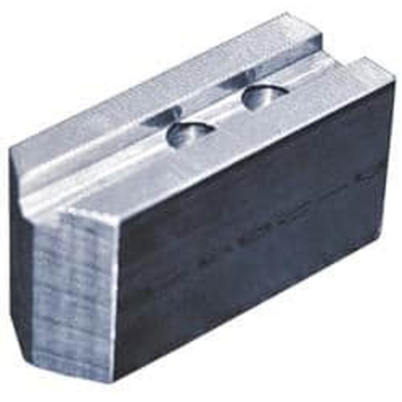 Abbott Workholding 10 & Up Chuck Capacity, 1.5mm x 60 Serrated Attachment, Square Soft Lathe Chuck Jaw 3 Jaws, Steel, 1.1811 Btw Mount Hole Ctrs, 4-1/2 Long x 1-1/2 Wide x 4 High, 0.6299 Groove, 0.4724 & 12mm Fastener KTT10S4 – 04231098