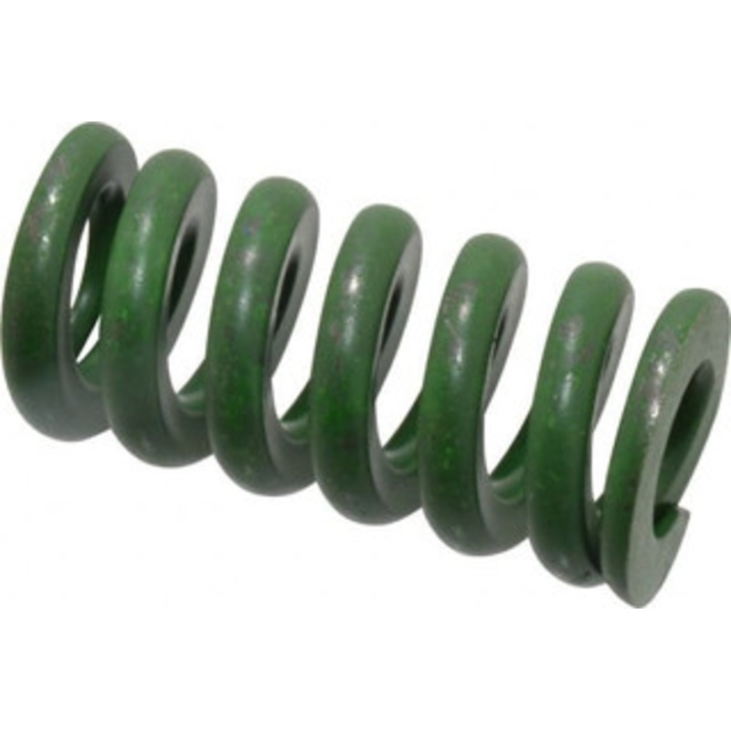 Associated Spring Raymond 1 Hole Diam, 1/2 Rod Diam, 2 Free Length, Green Die Spring 580 Lb Max Deflection, 0.5 Max Deflection, Extra Heavy Duty, Chromium Alloy Steel 106-508 – 07663669