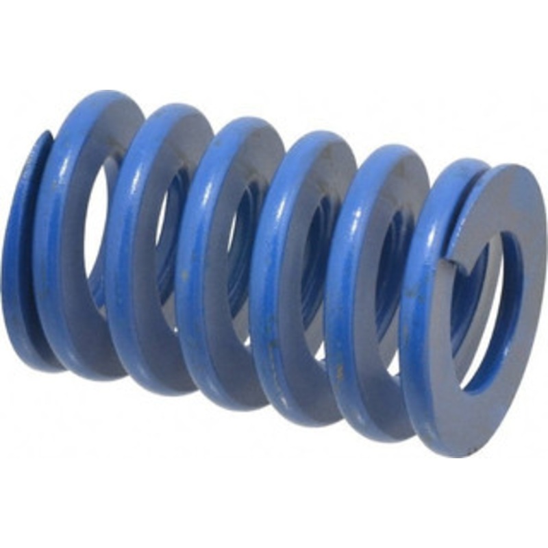 Associated Spring Raymond 50mm Hole Diam, 25mm Rod Diam, 3 Free Length, Blue Die Spring 4704 N Max Deflection, 28mm Max Deflection, Medium Duty, Chromium Alloy Steel 204-812 – 67900225