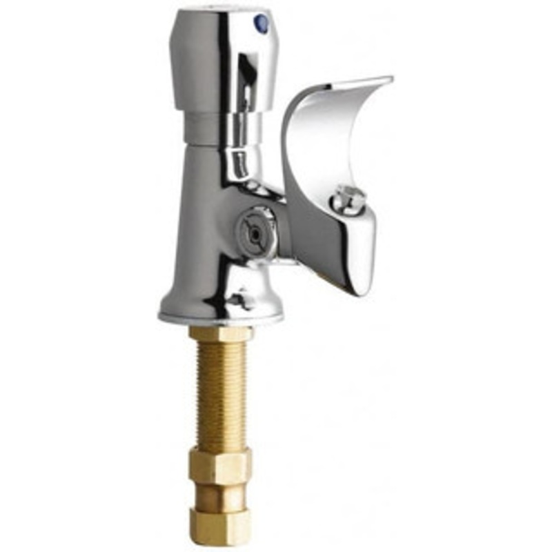 Chicago Faucets Drinking Fountain Push Button Operated Bubbler, Brass 748-665ABCP – 91215665
