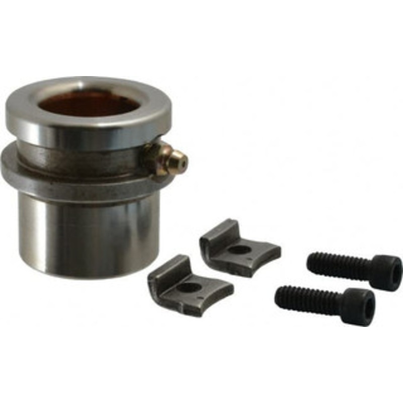 Danly 1 ID x 1-3/4 OAL, Steel, Bronze Plated Die & Mold Shoulder Bushing Short Shoulder, 1.72 Bottom OD, 1-1/2 Top OD, 1.845 Collar OD, 13/16 Under Collar, 15/16 Above Collar 6-08-23 – 03224557
