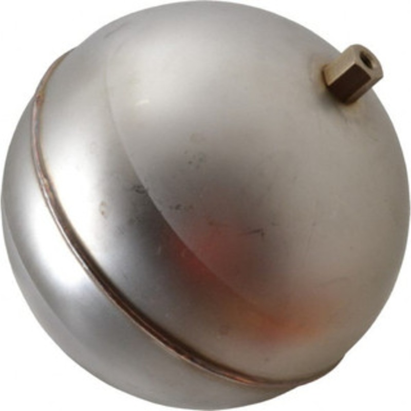 Made in USA 6 Diam, Spherical, Hex Spud Connection, Metal Float 1/4-20 Thread, Stainless Steel, 800 Max psi, 18 Gauge RS46018D – 07429723