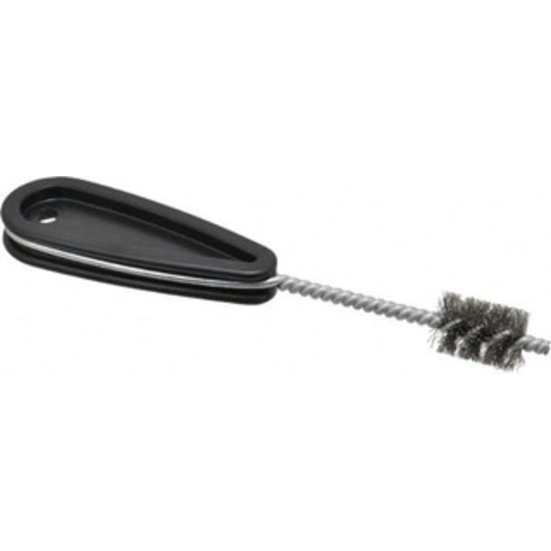 Schaefer Brush 11/16 Inch Actual Brush Diameter, 1/2 Inch Inside Diameter, Carbon Steel, Plumbing, Hand Fitting and Cleaning Brush Solid Plastic Hand Fitting Handle with Hole 00646-12 – 36911220