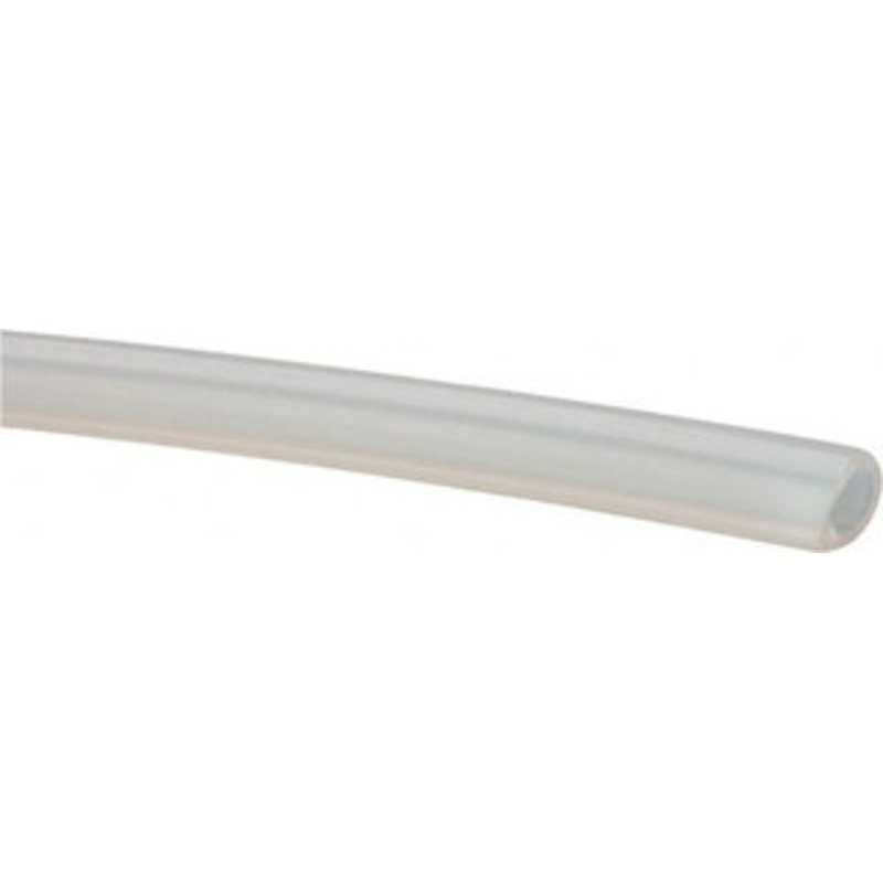 Value Collection 1/8 ID x 3/16 OD, 1/32 Wall Thickness, Cut to Length (50 ft. Standard Length) PTFE Tube Natural White, 60 Hardness TSPTFE018703150 – 48700009