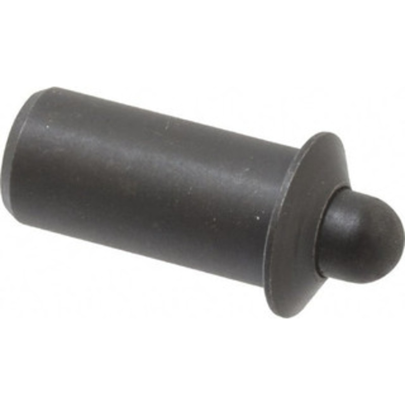 Vlier 0.786 Body Len x 3/8 Body Diam, 0.234 Plunger Diam, 2.5 Lb Init to 7 Lb Final End Force, 0.786 Len Under Flange, Steel Press Fit Spring Plunger 1/2 Flange Diam, 0.096 Flange Thickness, 0.882 Plunger Len PFP57 – 05137625