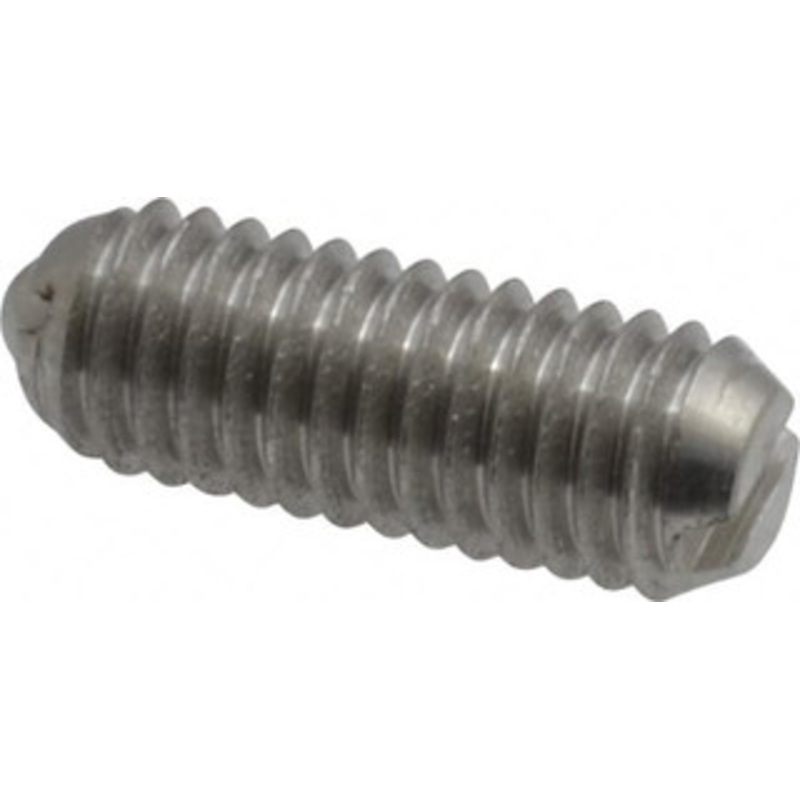Vlier 10-32, 0.094 Ball Diam, 0.513 Body Length, 0.025 Max Ball Reach, Threaded Ball Plunger Stainless Steel Body, Stainless Steel Ball, 0.5 Lb Initial End Force, 1.5 Lb Final End Force SSBL52 – 62121744