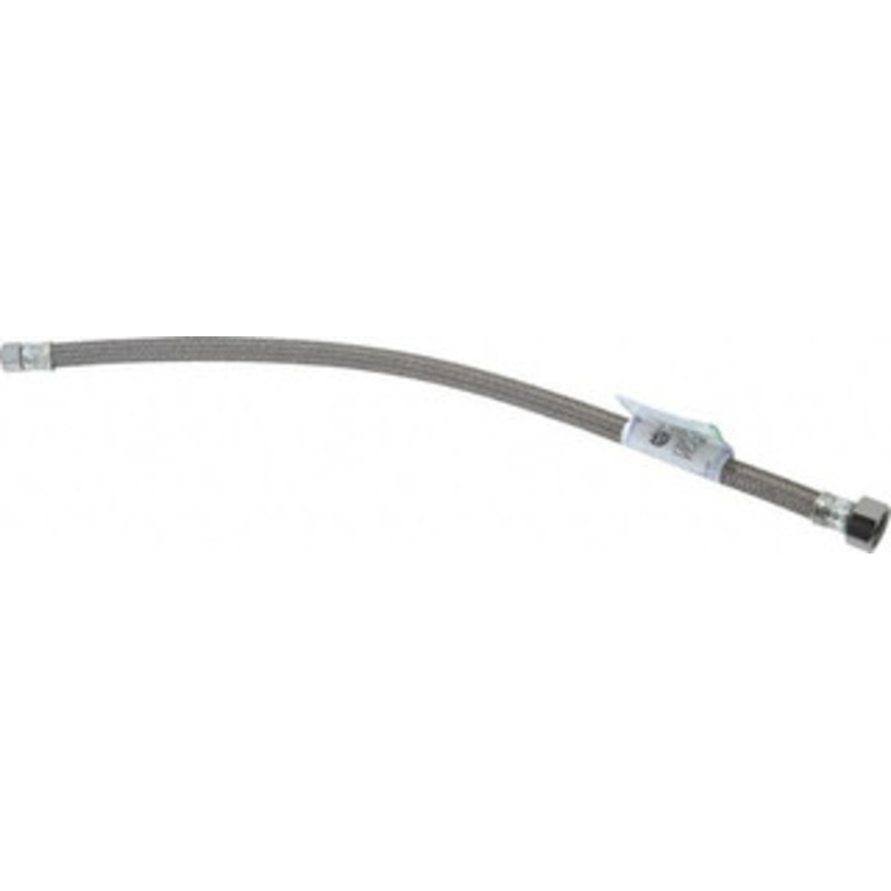 BrassCraft 3/8 Compression Inlet, 1/2 FIP Outlet, Brass Flexible Connector Braided Stainless Steel, Use with Sinks B1-20A F – 36985570