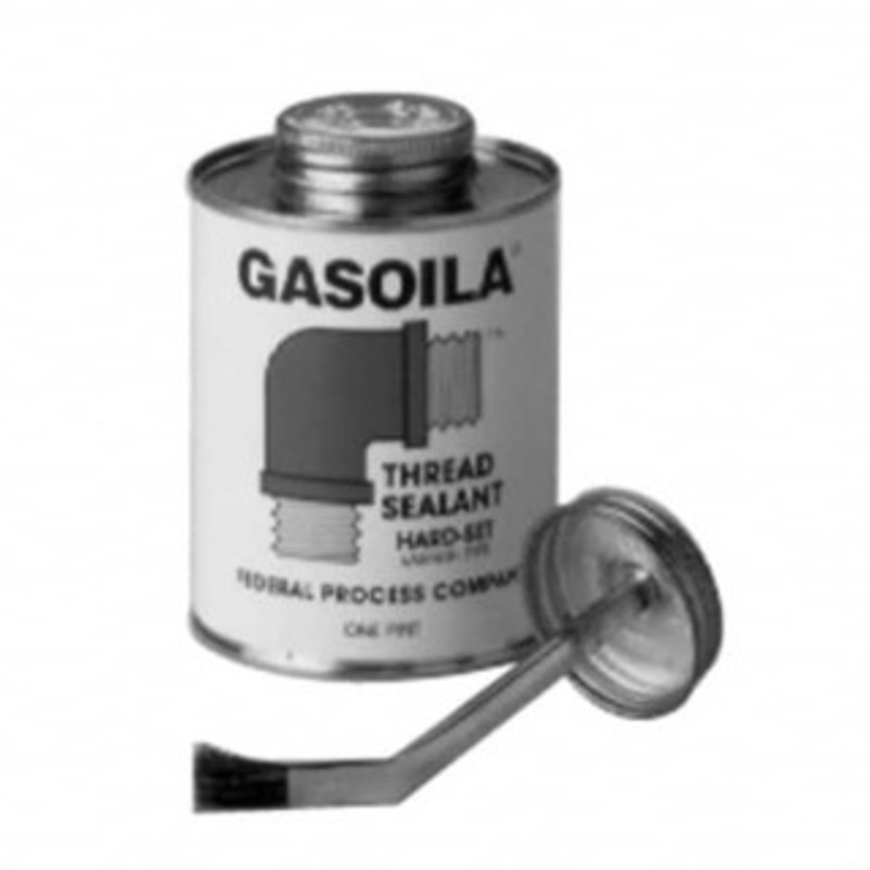 Federal Process 1 Qt Flat Top Can Red Federal Gasoila Hard-Set 350F Max Working Temp FT32 – 36912947