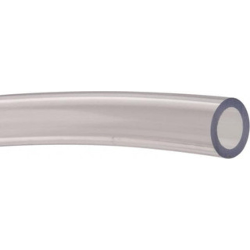 Made in USA 1/2 ID x 3/4 OD, 1/8 Wall Thickness, Cut to Length PVC Tube Clear, 45 Max psi, 68 Shore A Hardness SOF-036 – 79815270