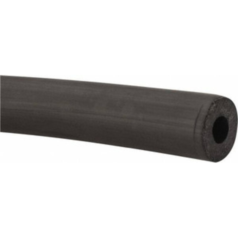 Made in USA 1/4 ID x 5/8 OD, 3/16 Wall Thickness, Cut to Length (50 ft. Standard Length) TPE Tube Black, 64 Shore A Hardness 60010 – 74204439