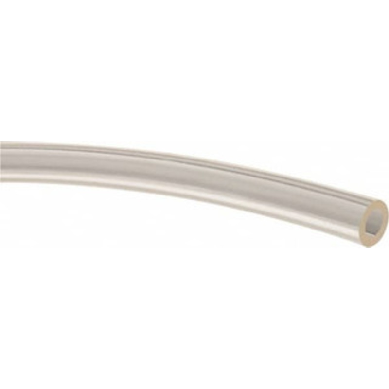 Made in USA 3/16 ID x 5/16 OD, 1/16 Wall Thickness, Cut to Length (100 ft. Standard Length) Polyurethane Tube Clear, 52 Max psi 509493 – 48525042