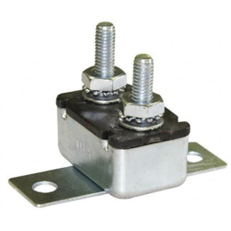 Value Collection 10 Amp Automotive Heavy Duty Stud Terminal Circuit Breaker Crosswise Bracket Mount, 1.259 Long x 0.838 Wide 0.652 High CB130-10 – 65139750