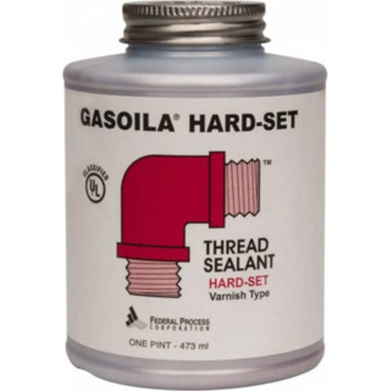 Federal Process 1 Pt Brush Top Can Red Federal Gasoila Hard-Set 350F Max Working Temp BT16 – 36912921