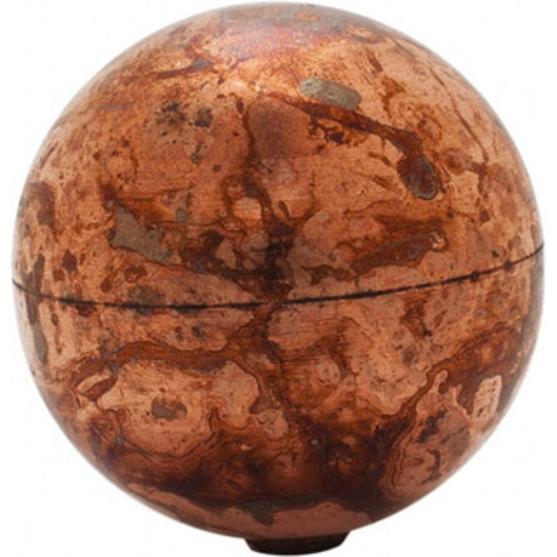 Made in USA 2 Diam, Spherical, Internal Connection, Metal Float 8-32 Thread, Copper, 25 Max psi, 24 Gauge RC2024II – 07429160