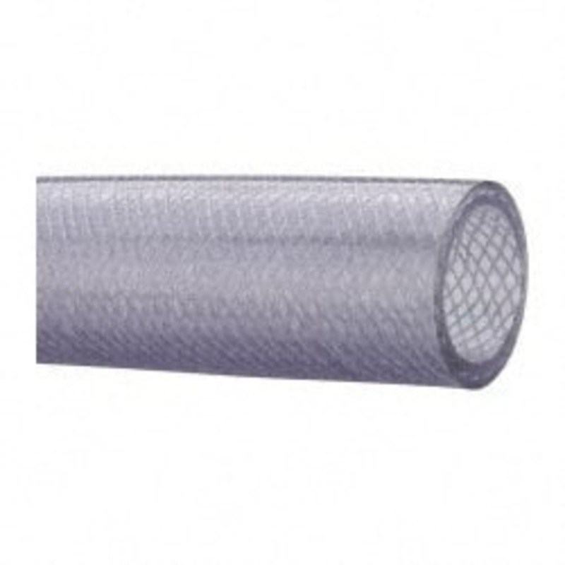 Made in USA 2 ID x 2-1/2 OD, 1/4 Wall Thickness, Cut to Length (50 ft. Standard Length) PVC Tube Clear, 50 Max psi, 80 Shore A Hardness SOH-012 – 48460174