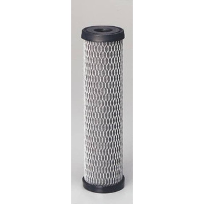 Pentair 2-1/2 OD, 5, Carbon Impregnated Cellulose Pleated-Dual Purpose-Powder Activated Cartridge Filter 9-3/4 Long, Reduces Tastes, Odors & Sediments 155002-43 – 37023355