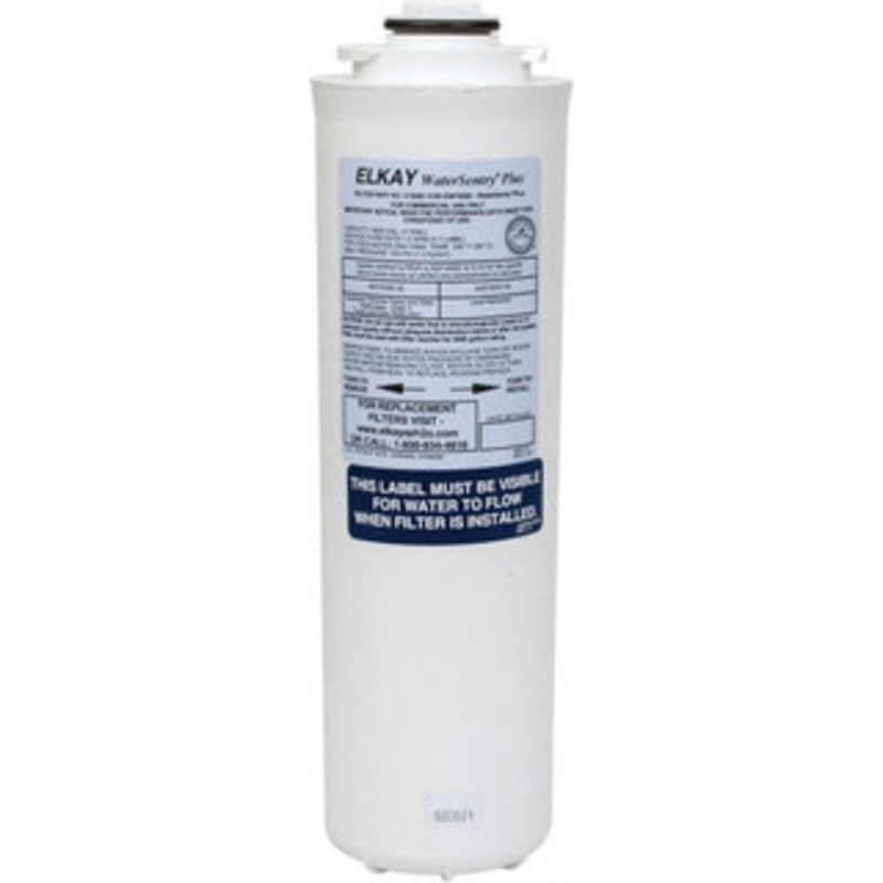 Elkay 3-1/4 OD, 0.5, Polypropylene Carbon Cartridge Filter 12-1/2 Long, Reduces Lead, Chlorine, Tastes, Odors & Class I Particulates 51300C – 46831350