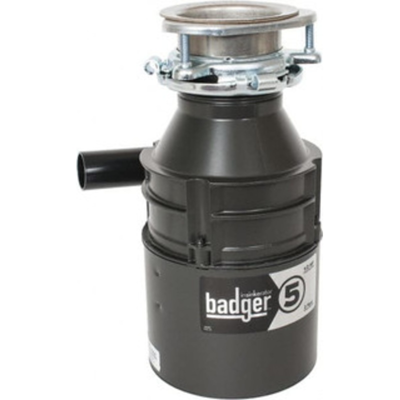 InSinkErator Badger 5 Food Waste Disposer 1/2 HP BADGER 5 – 37036845