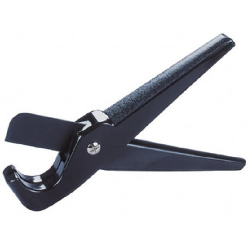 Made in USA 1-1/8 Pipe Capacity, Tube & Pipe Cutter Cuts Plastic Pipe and Hose, Use with 1-1/4 Inch Plastic Pipe T100 – 72072184