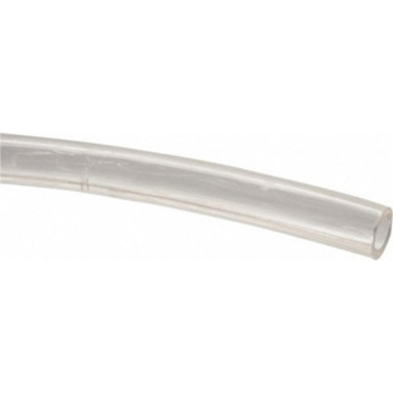 Made in USA 11/64 ID x 1/4 OD, 0.04 Wall Thickness, Cut to Length (100 ft. Standard Length) EVA Tube Translucent, 40 Max psi, 36 Shore D Hardness 40002 – 74203985