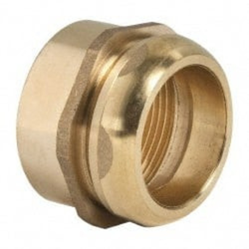 Federal Process 1-1/2 Inch Pipe, Female Compression Waste Connection Chrome Plated, Cast Brass 1041H – 37021110