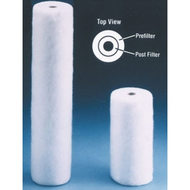 Value Collection 4-5/16 OD, 1, Polypropylene Melt Blown-Thermal Bonded Cartridge Filter 20 Long, Reduces Sediments WS-PL-BVB200001 – 87609608