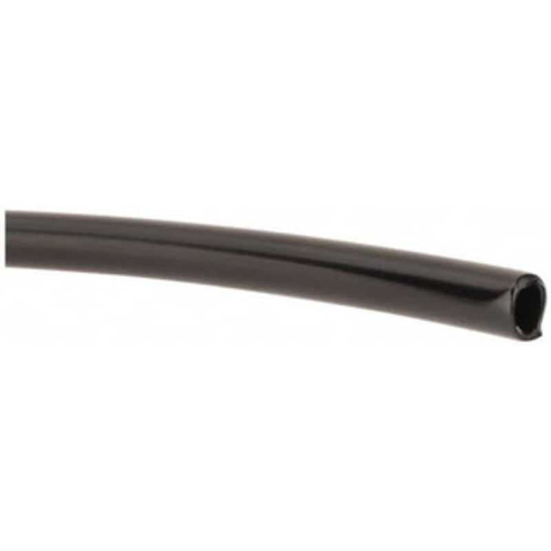 Made in USA 11/64 ID x 1/4 OD, 0.04 Wall Thickness, Cut to Length (100 ft. Standard Length) LLDPE Tube Black, 205 Max psi, 44 Shore D Hardness 11029 – 74205063