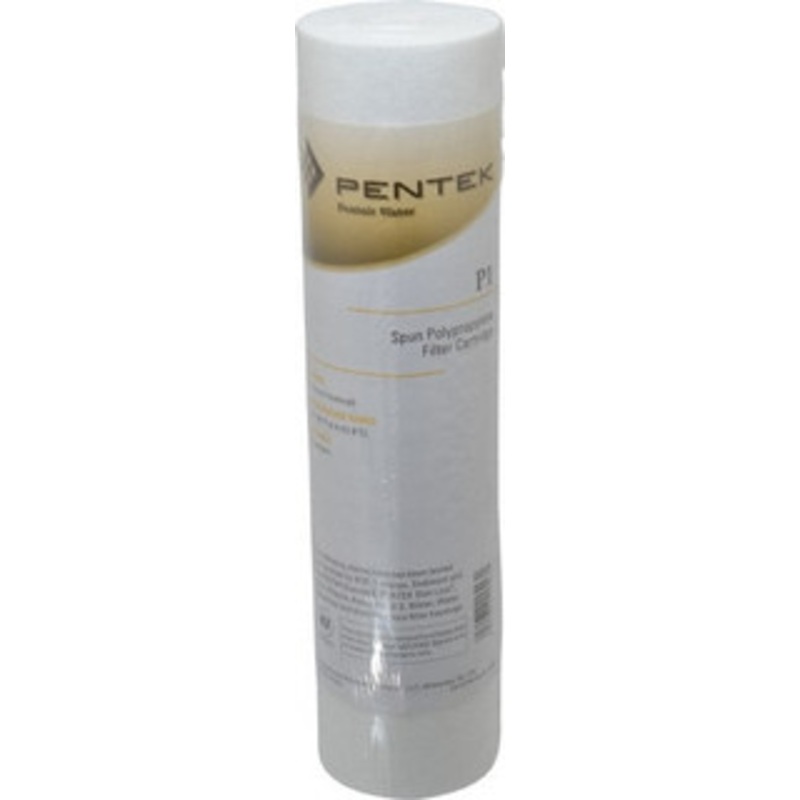 Pentair 2-3/8 OD, 1, Polypropylene Spun Bonded Cartridge Filter 9-7/8 Long, Reduces Sediments 155225-43 – 37022993