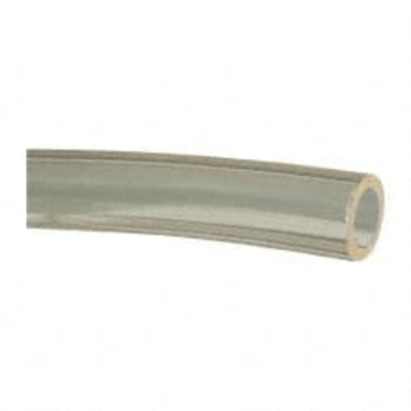 Made in USA 1/2 ID x 3/4 OD, 1/8 Wall Thickness, Cut to Length (100 ft. Standard Length) Ester Urethane Tube Natural, 75 Max psi, 85 Shore A Hardness 39017 – 74205667