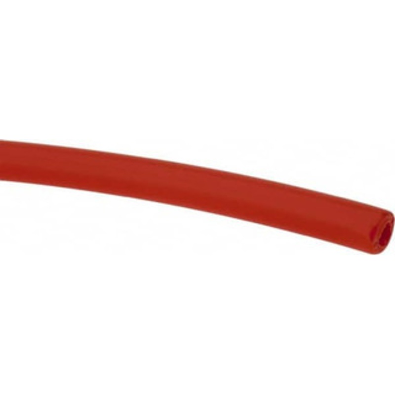 Made in USA 1/8 ID x 1/4 OD, 1/16 Wall Thickness, Cut to Length (100 ft. Standard Length) LLDPE Tube Orange, 358 Max psi, 44 Shore D Hardness 11049 – 74205261