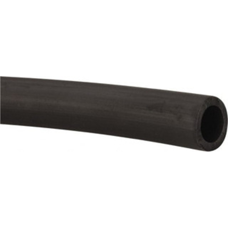 Made in USA 3/8 ID x 9/16 OD, 3/32 Wall Thickness, Cut to Length (50 ft. Standard Length) TPE Tube Black, 64 Shore A Hardness 60015 – 74204488