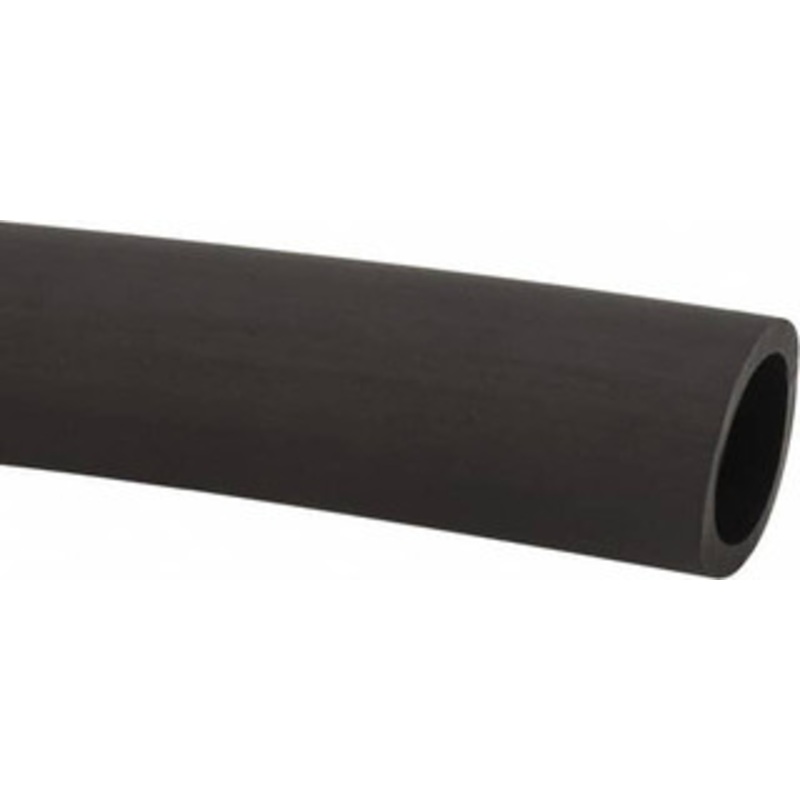 Made in USA 1/2 ID x 11/16 OD, 3/32 Wall Thickness, Cut to Length (50 ft. Standard Length) TPE Tube Black, 64 Shore A Hardness 60020 – 74204538