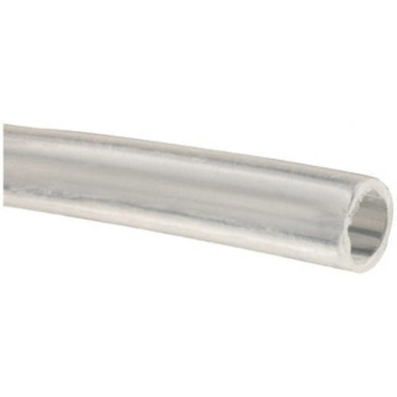Made in USA 3/8 ID x 1/2 OD, 1/16 Wall Thickness, Cut to Length (100 ft. Standard Length) EVA Tube Translucent, 45 Max psi, 36 Shore D Hardness 40005 – 74204017