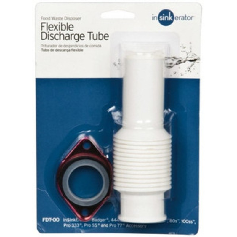 InSinkErator Garbage Disposal Accessories, Type: Flexible Discharge Tube, For Use With: In-Sink-Erator. – Food Waste Disposers FDT-00 – 37036977
