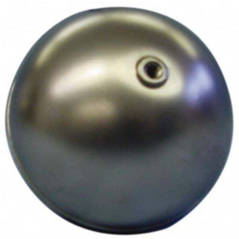 Made in USA 3 Diam, Spherical, Internal Connection, Metal Float 1/4-20 Thread, Stainless Steel, 750 Max psi, 24 Gauge RS43024IC – 07429624