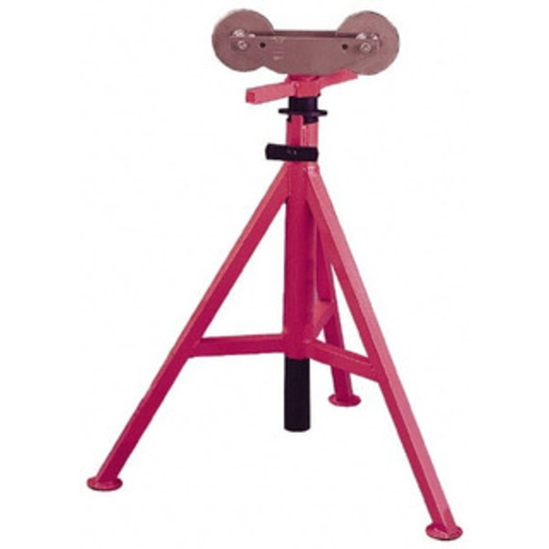 Value Collection 1/8 to 12 Pipe Capacity, Adjustable Pipe Stand with 2 Adjustable Rollers 27 to 47 High, 2,500 Lb Capacity 33-05-202 – 03169836