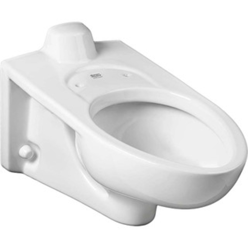 American Standard Toilets, Type: Wall mounted toilet, Bowl Shape: Elongated, Mounting Style: Wall Mounted, Gallons Per Flush: 1.1, Overall Height: 15, Overall Width: 14 2634101.020 – 13923404