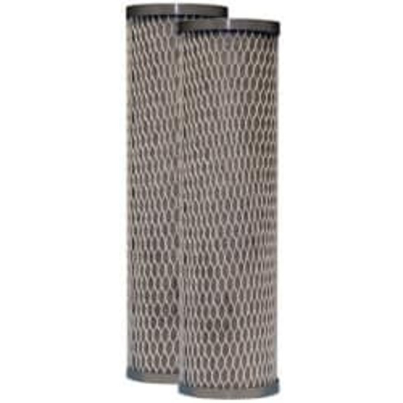 DuPont 2 OD, 5, Spun-Wound Polypropylene & Universal Carbon Wrap 2 Phase Cartridge Filter 10 Long, Reduces Sediments & Rust WFPFC8002 – 64585748