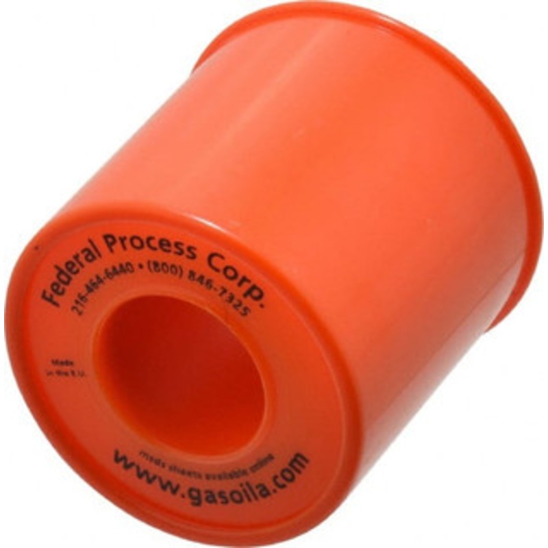 Federal Process 2 Wide x 260 Long General Purpose Pipe Repair Tape 3 mil Thick, -450 to 550F, White ZT60 – 82722638