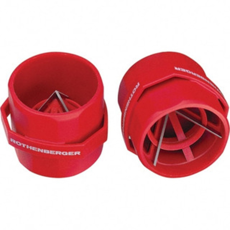 ROTHENBERGER Pipe & Tube Reamers, Type: Inner Outer Reamer, Maximum Pipe Capacity (Inch): 1-5/8, Minimum Pipe Capacity: 1/8 (Inch), Cuts Material Type: Copper, Aluminum, Steel, Overall Length (Inch): 5 11006 – 10359610