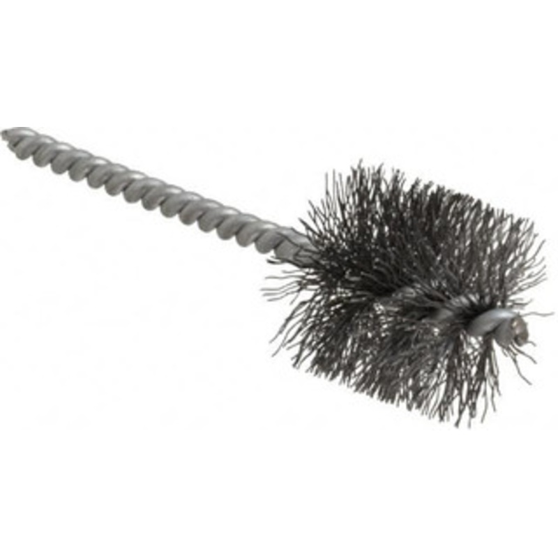 Schaefer Brush 1 Inch Inside Diameter, 1-3/16 Inch Actual Brush Diameter, Carbon Steel, Power Fitting and Cleaning Brush 3/16 Shank Diameter, 3-5/8 Inch Long, Twisted Wire Stem, 1-1/8 Inch Refrigeration Outside Diameter 08549-12 – 56489115
