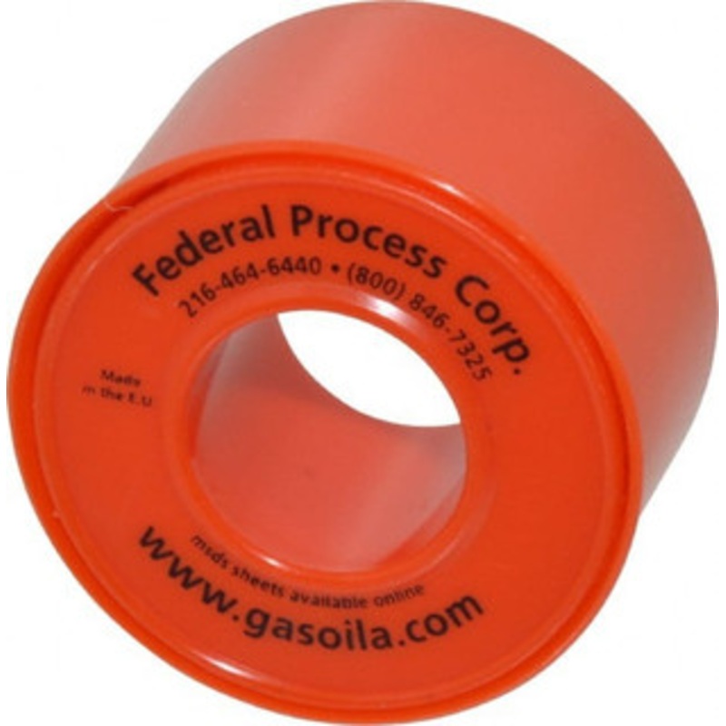 Federal Process 1 Wide x 520 Long General Purpose Pipe Repair Tape 3 mil Thick, -450 to 550F, White ZT51 – 82722620